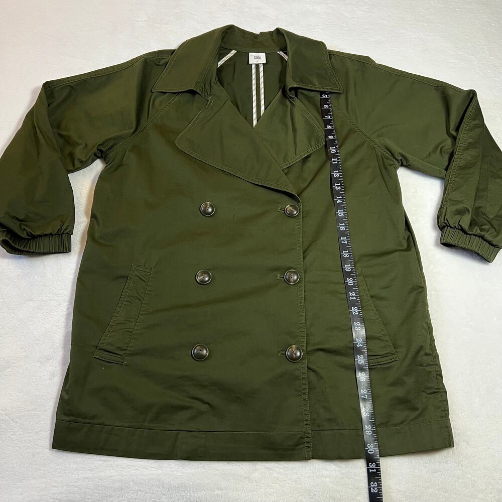 CAbi Expedition Jacket Double Breasted Button Coat Size M Utility Style # 5478 - Picture 12 of 12